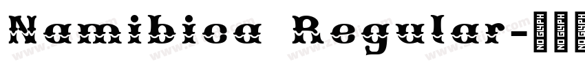 Namibica Regular字体转换 Namibica Regular字体转换